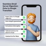 zoho to google email migration