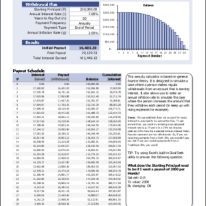 annuity calculator